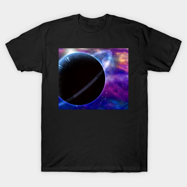 Ringed planet T-Shirt by rolffimages